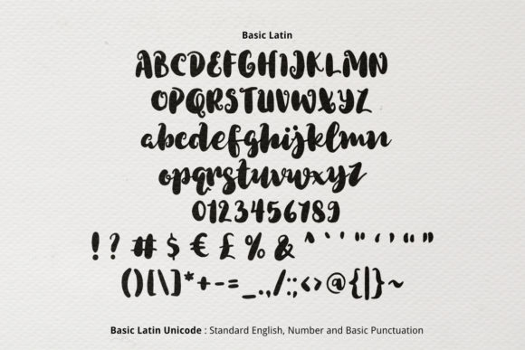 Quirky Font Poster 2