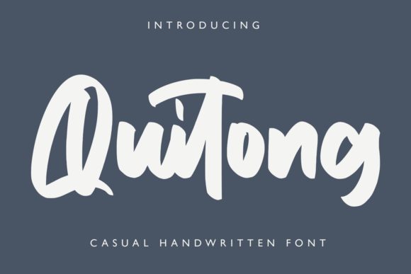 Quitong Font