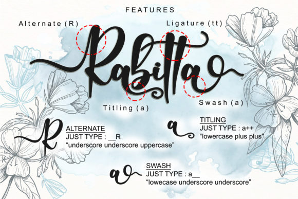 Rabitta Font Poster 7