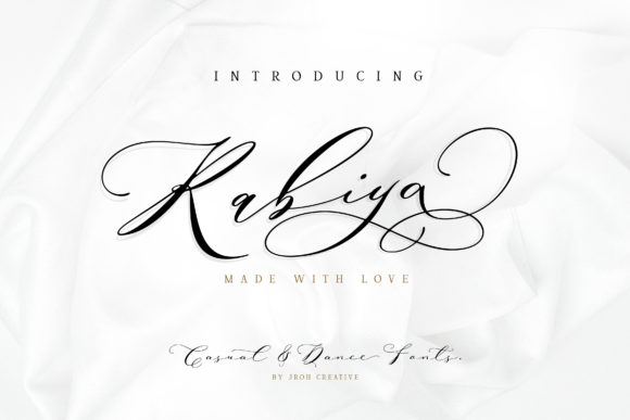 Rabiya Font Poster 1