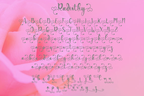 Radisthy Font Poster 9