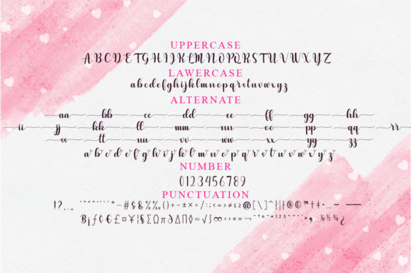 Raelyn Font Poster 5