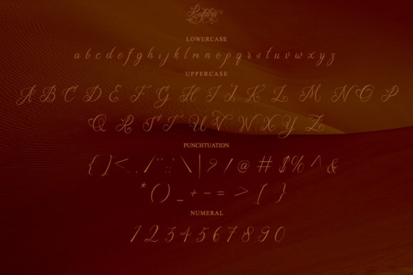Rafalza Font Poster 3