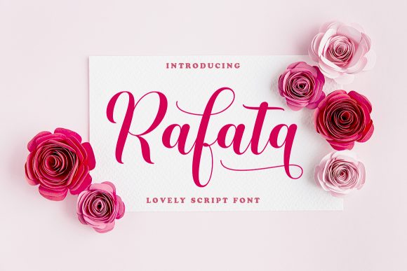 Rafata Font Poster 1