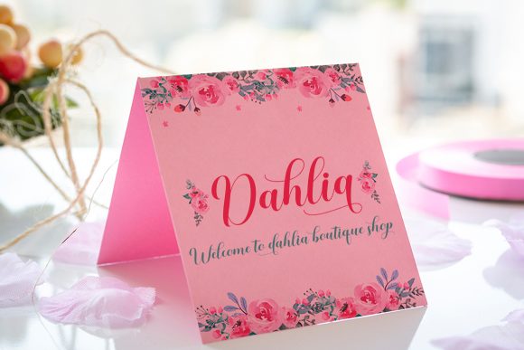 Rafata Font Poster 2