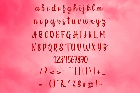 Raflesia Font Poster 9