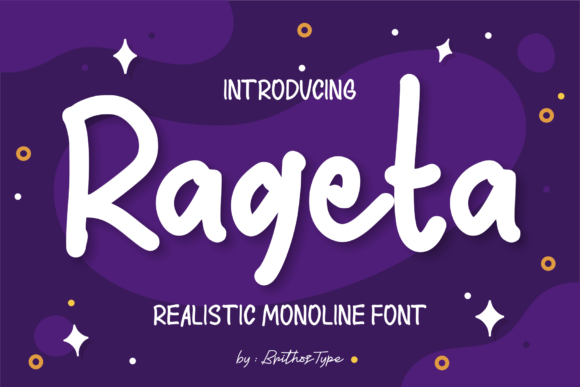 Rageta Font Poster 1