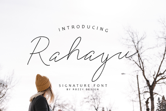 Rahayu Font Poster 1