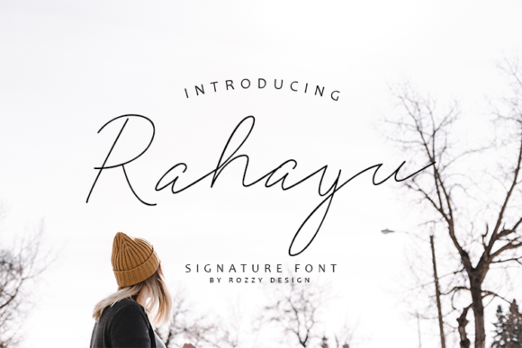 Rahayu Font Rahayu Font Poster 1
