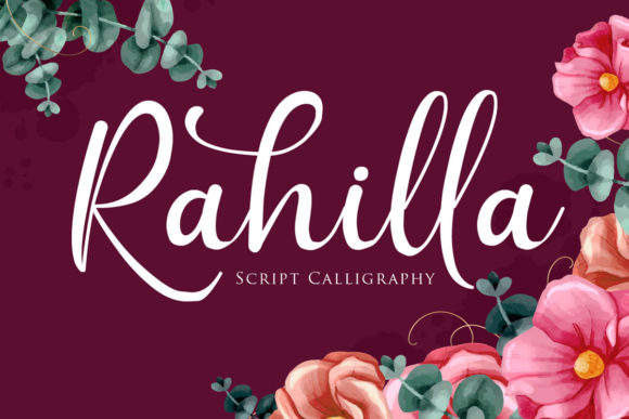 Rahilla Font Poster 1