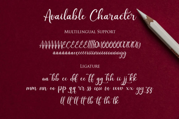 Rahilla Font Poster 3