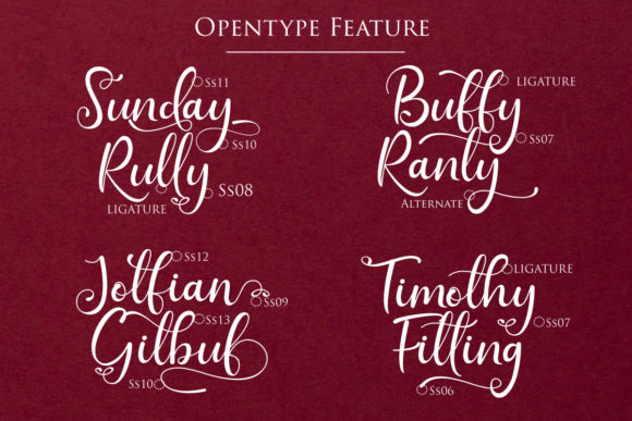 Rahilla Font Poster 5
