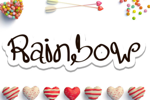 Rainbow Font