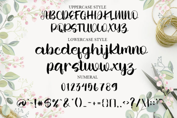 Rainbow Font Poster 5