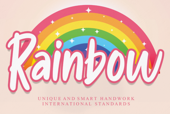 Rainbow Font