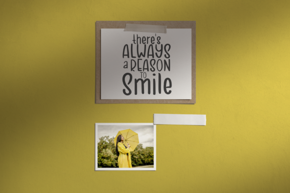 Rainbow Day Font Poster 2