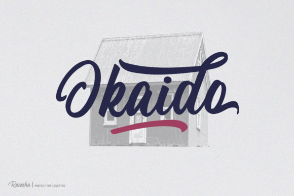 Rainsha Font Poster 2