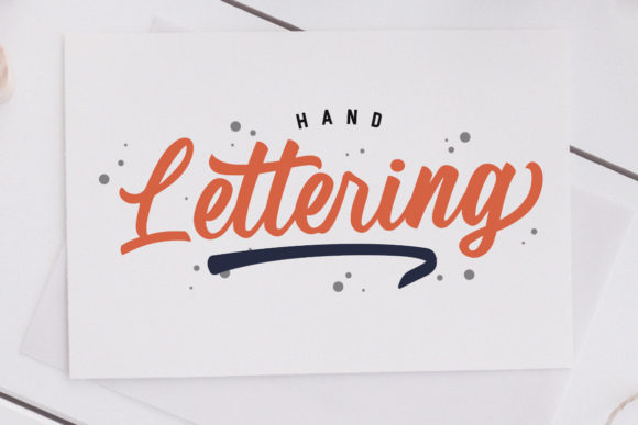 Rainsha Font Poster 4