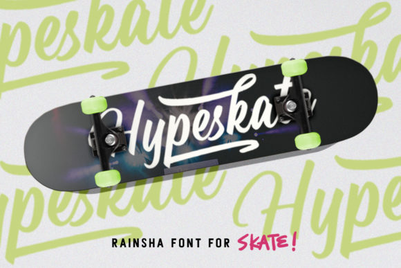 Rainsha Font Poster 8