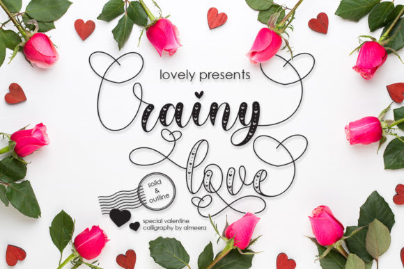Rainy Love Font