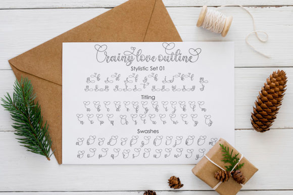 Rainy Love Font Poster 7