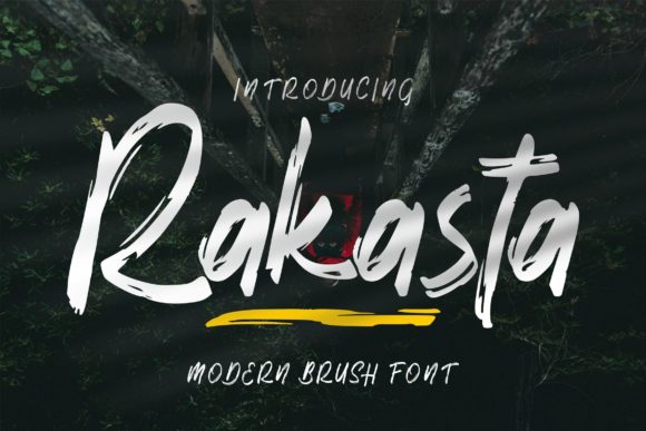 Rakasta Font Poster 1