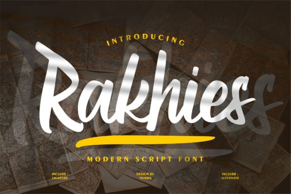 Rakhies Font Poster 1