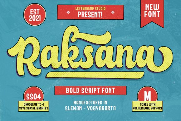 Raksana Font Poster 1