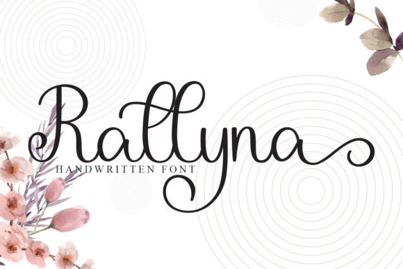 Rallyna Font Poster 1