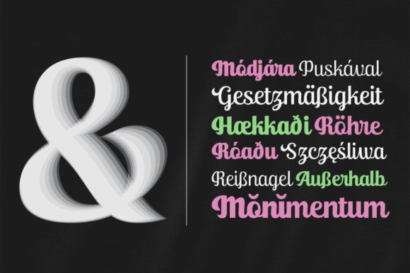 Ralsteda Font Poster 3