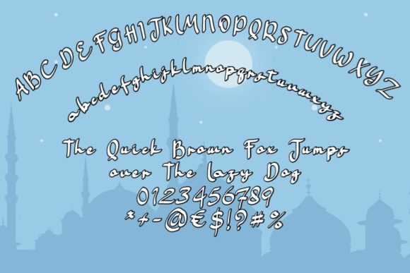Ramadan Kareem Font Poster 4