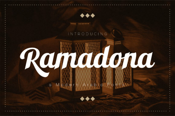 Ramadona Font Poster 1
