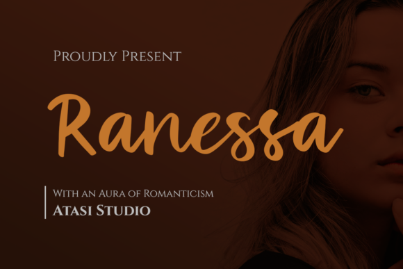 Ranessa Font Ranessa Font Poster 1