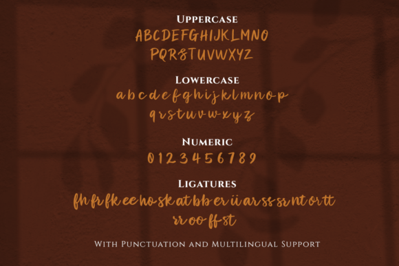 Ranessa Font Poster 9