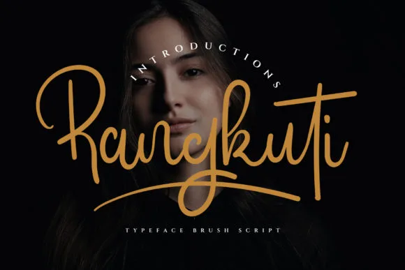 Rangkuti Font Rangkuti Font Poster 1