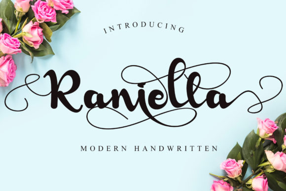 Raniella Font Poster 1