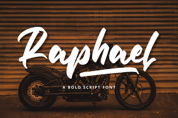 Raphael Font Poster 1