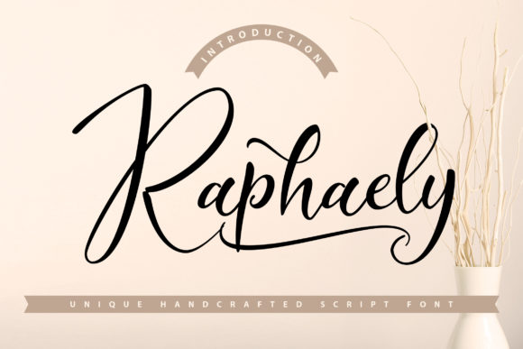 Raphaely Font Poster 1