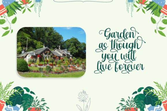 Rashida Garden Font Poster 4
