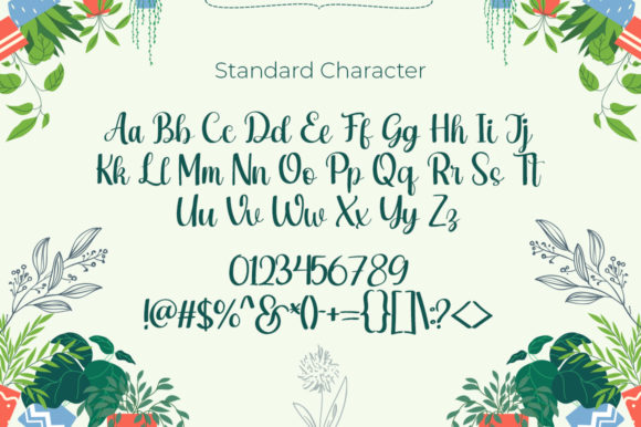 Rashida Garden Font Poster 6