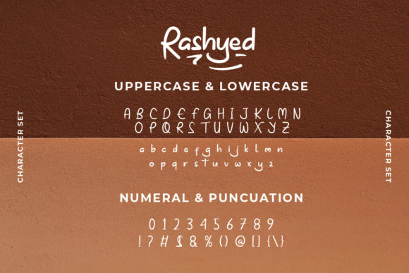 Rashyed Font Poster 2