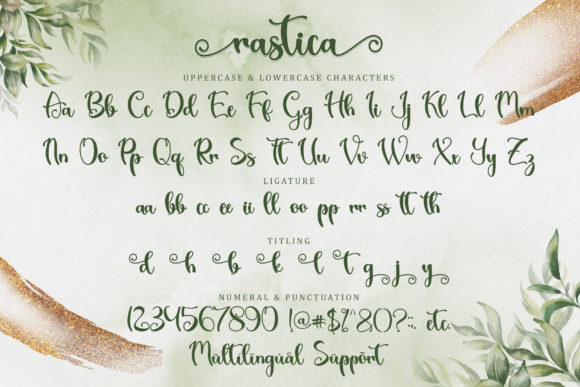 Rastica Font Poster 7