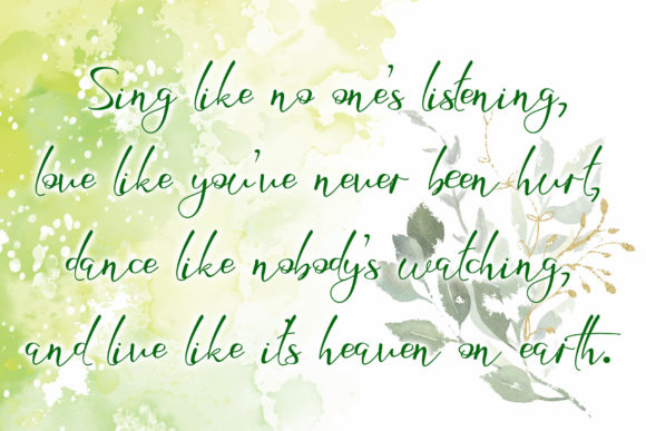 Rathya Font Poster 2