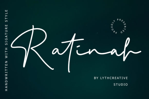 Ratinah Font Poster 1