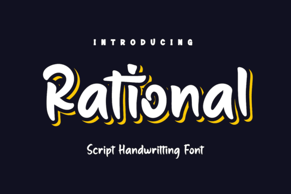 Rational Font Poster 1