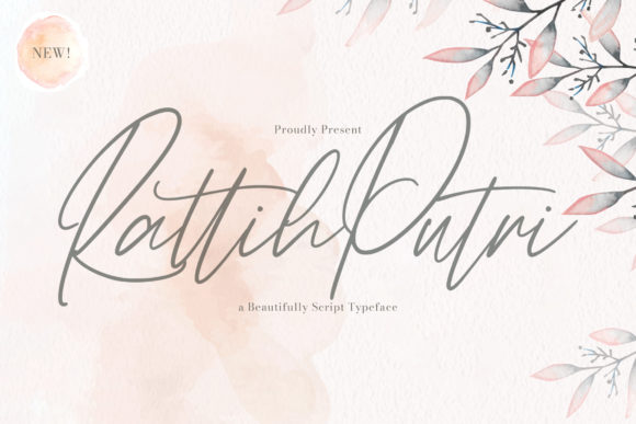 Rattih Putri Font Poster 1