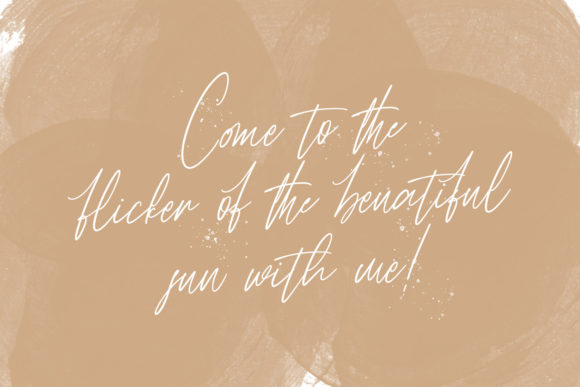 Rattih Putri Font Poster 12