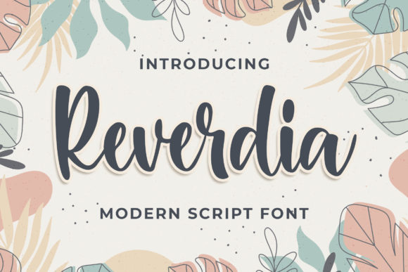 Raverdia Font Poster 1