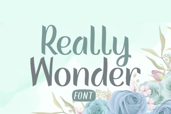 Really Wonder Font