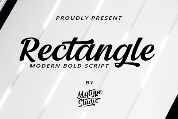 Rectangle Font